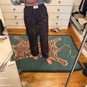 Leopard Print Pants